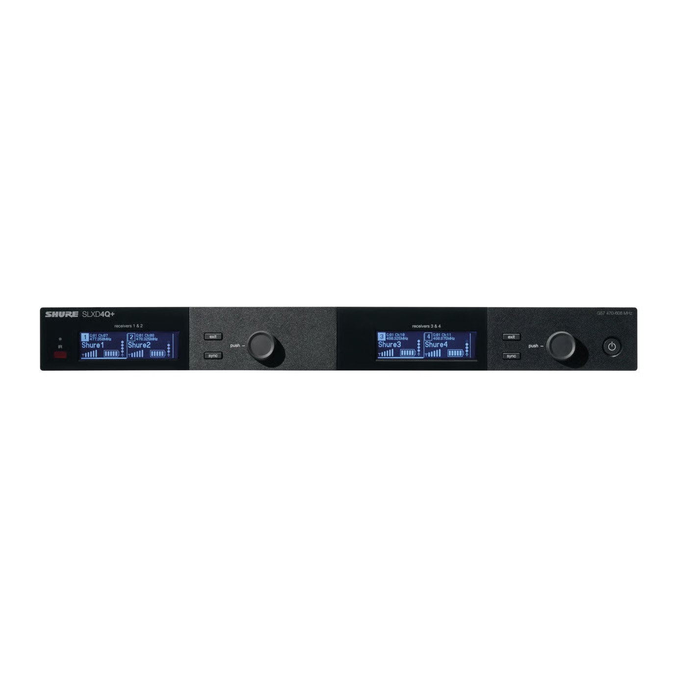 Shure SLXD+ Quad Ontvanger