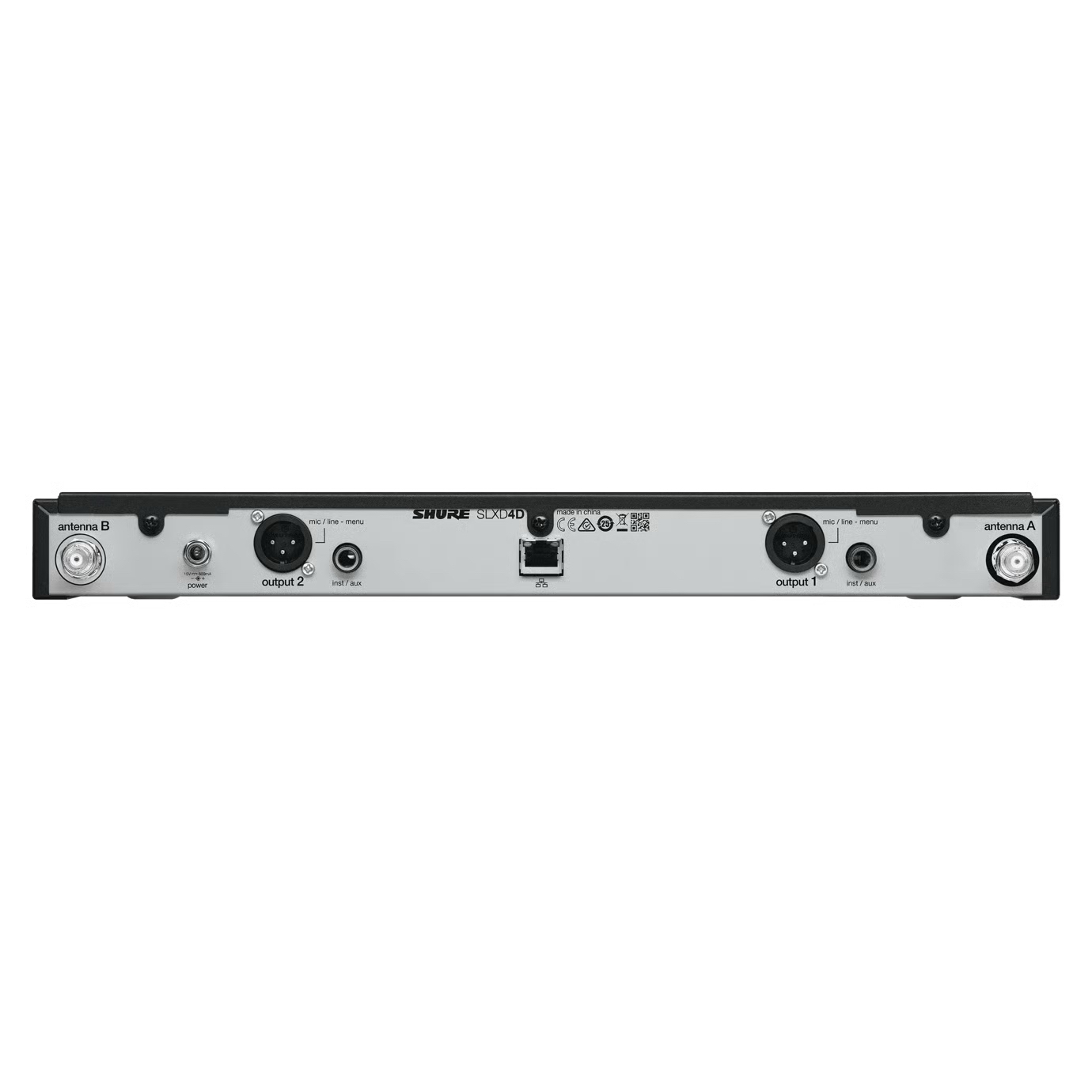 Shure SLXD4D dubbele ontvanger