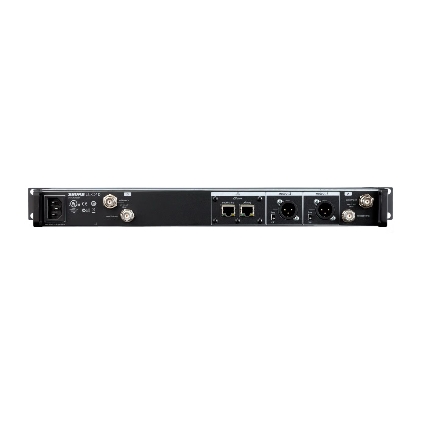 Shure ULXD4D Dual Wireless Receiver