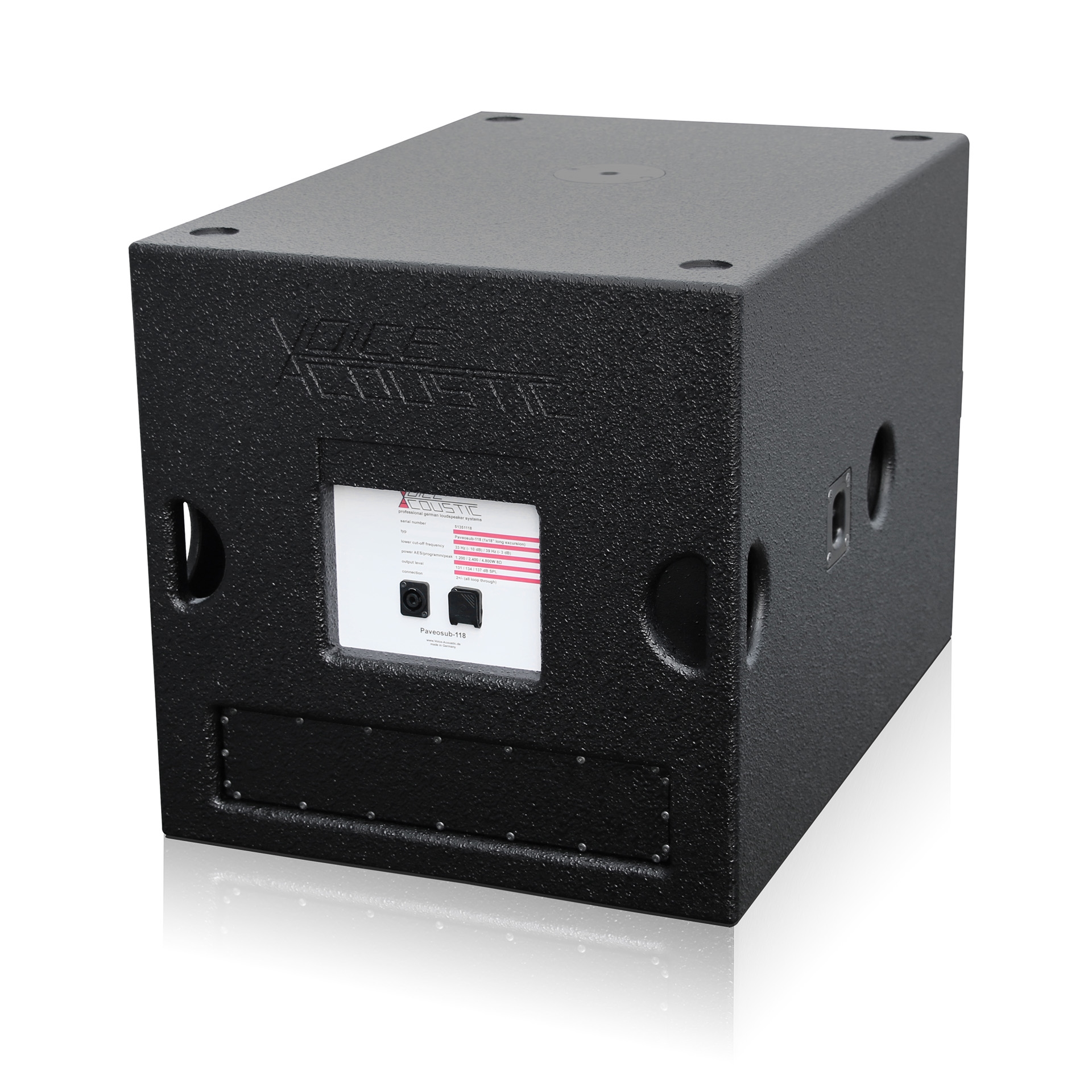 Voice-Acoustic Paveosub-118