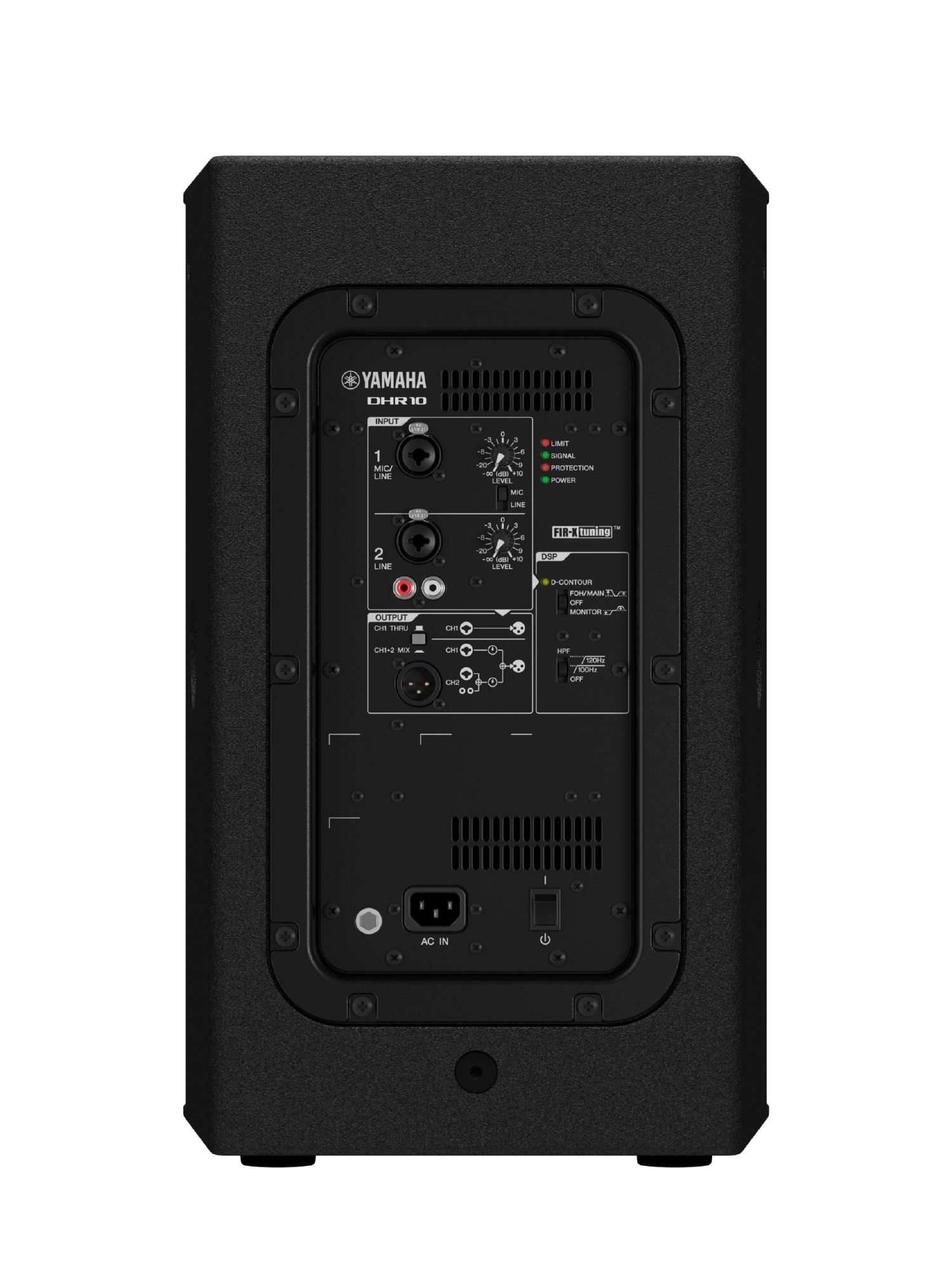 YAMAHA POWERED SPEAKER SYSTEM - DHR10